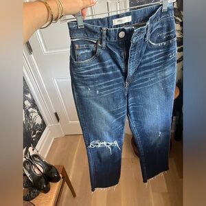 Dark wash moussy jeans